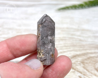 Pink Hematite (Lithium) Quartz Tower #5