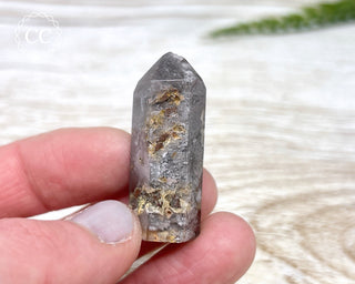 Pink Hematite (Lithium) Quartz Tower #5