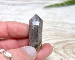 Pink Hematite (Lithium) Quartz Tower #5