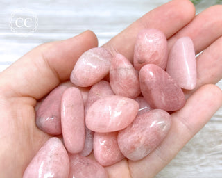Pink Petalite Tumbled Crystal