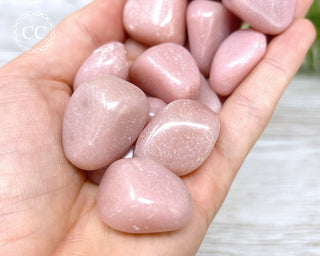 Pink Talc Tumbled Crystal