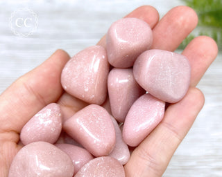 Pink Talc Tumbled Crystal