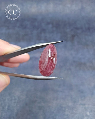 Pink Tourmaline Cabochon - Siberia #6