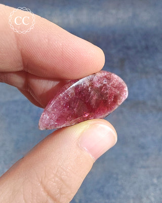 Pink Tourmaline Cabochon - Siberia #1