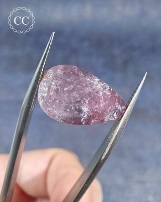 Pink Tourmaline Cabochon - Siberia #7