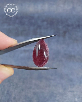 Pink Tourmaline Cabochon - Siberia #8