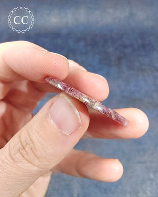 Pink Tourmaline Cabochon - Siberia #1