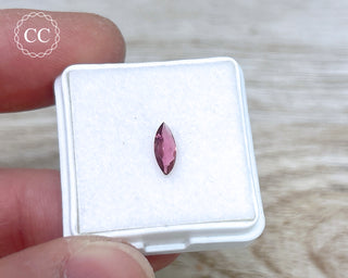 Pink Tourmaline Faceted Gem #1