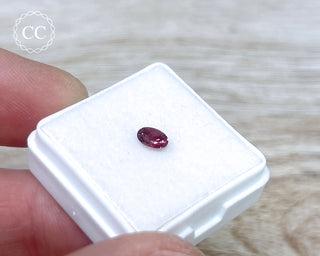Pink Tourmaline Faceted Gem #2