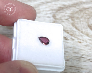 Pink Tourmaline Faceted Gem #3