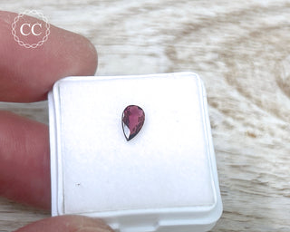 Pink Tourmaline Faceted Gem #3
