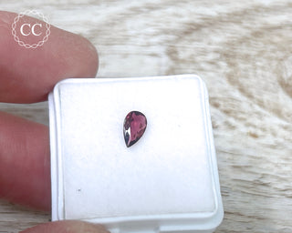 Pink Tourmaline Faceted Gem #3