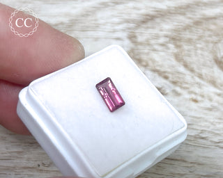 Pink Tourmaline Faceted Gem #4