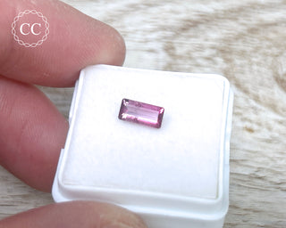 Pink Tourmaline Faceted Gem #4