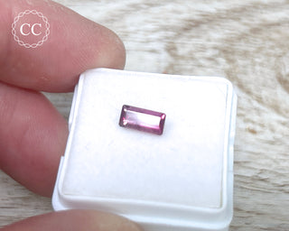 Pink Tourmaline Faceted Gem #4