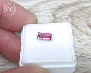 Pink Tourmaline Faceted Gem #4