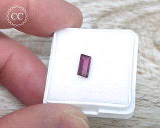Pink Tourmaline Faceted Gem #4