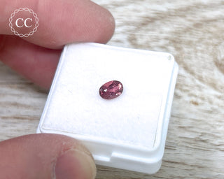 Pink Tourmaline Faceted Gem #5