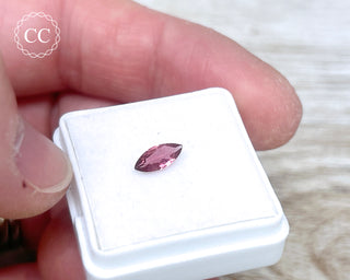 Pink Tourmaline Faceted Gem #1