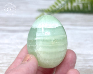 Pistachio Calcite Egg #2