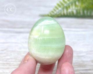 Pistachio Calcite Egg #1