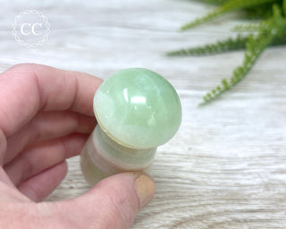 Pistachio Calcite Mushroom #2