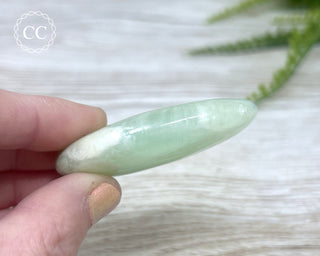 Pistachio Calcite Chunky Palm Stone #4