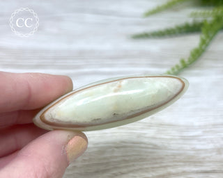 Pistachio Calcite Chunky Palm Stone #5