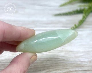 Pistachio Calcite Chunky Palm Stone #5