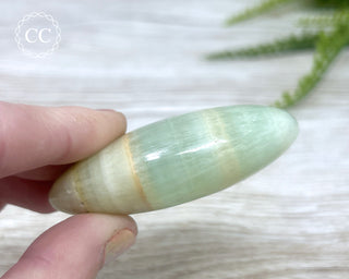 Pistachio Calcite Chunky Palm Stone #6