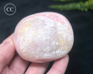Polished Rhodochrosite with Quartz - Peru #2