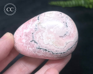 Polished Rhodochrosite with Quartz - Peru #4