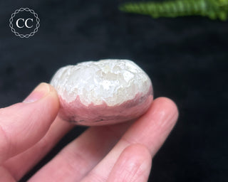Polished Rhodochrosite with Quartz - Peru #4