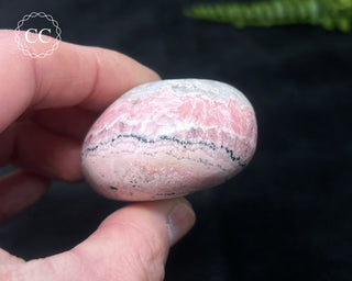 Polished Rhodochrosite with Quartz - Peru #4