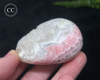 Polished Rhodochrosite with Quartz - Peru #4