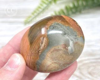 Polychrome Jasper Chunky Palm Stone #2