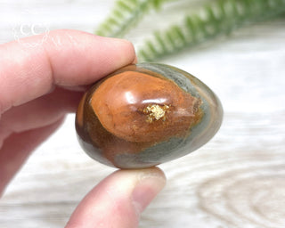 Polychrome Jasper Chunky Palm Stone #2