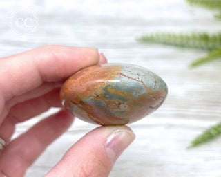 Polychrome Jasper Chunky Palm Stone #1