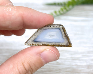 Polyhedral Agate Slice - Paraiba, Brazil #20