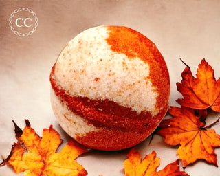 Pumpkin Spice Bath Bomb