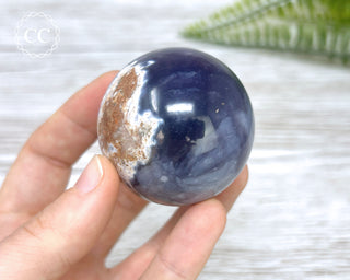 Purple Chalcedony Sphere #11