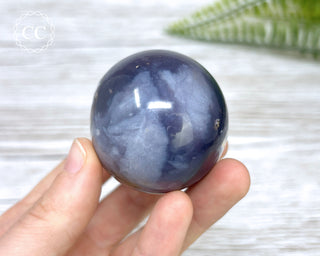 Purple Chalcedony Sphere #11