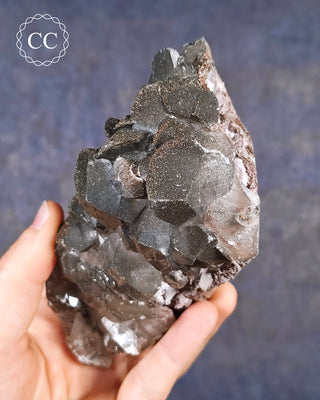 Calcite with Pyrite - Daye Mine, Hubei #3
