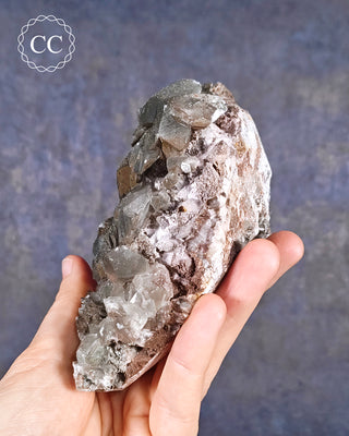 Calcite with Pyrite - Daye Mine, Hubei #3