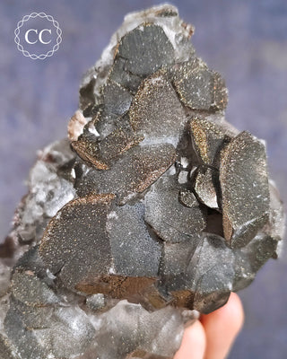 Calcite with Pyrite - Daye Mine, Hubei #3