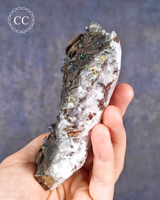Calcite with Pyrite - Daye Mine, Hubei #2