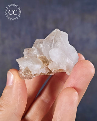 Clear Quartz Cluster with Muscovite #3