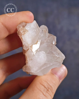 Clear Quartz Cluster with Muscovite #3