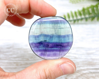 Rainbow Fluorite Palm Stone