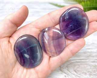 Rainbow Fluorite Palm Stone